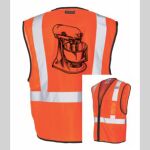Safety Vest with Zipper Front Thumbnail