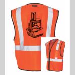 Safety Vest with Zipper Front Thumbnail