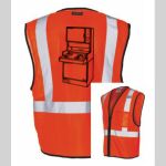 Safety Vest with Zipper Front Thumbnail