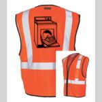 Safety Vest with Zipper Front Thumbnail