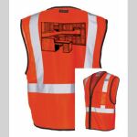 Safety Vest with Zipper Front Thumbnail