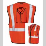 Safety Vest with Zipper Front Thumbnail