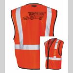 Safety Vest with Zipper Front Thumbnail