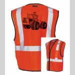 Safety Vest with Zipper Front Thumbnail