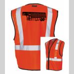 Safety Vest with Zipper Front Thumbnail