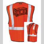 Safety Vest with Zipper Front Thumbnail