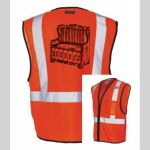 Safety Vest with Zipper Front Thumbnail