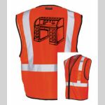 Safety Vest with Zipper Front Thumbnail