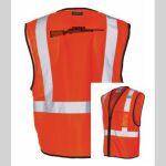 Safety Vest with Zipper Front Thumbnail