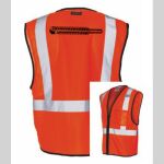 Safety Vest with Zipper Front Thumbnail