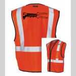 Safety Vest with Zipper Front Thumbnail