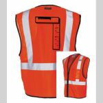 Safety Vest with Zipper Front Thumbnail