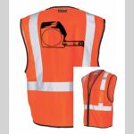 Safety Vest with Zipper Front Thumbnail