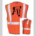 Safety Vest with Zipper Front Thumbnail