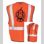 Safety Vest with Zipper Front Thumbnail