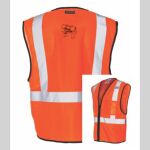 Safety Vest with Zipper Front Thumbnail