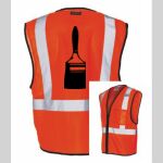 Safety Vest with Zipper Front Thumbnail