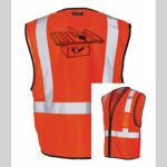 Safety Vest with Zipper Front Thumbnail