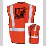 Safety Vest with Zipper Front Thumbnail