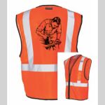 Safety Vest with Zipper Front Thumbnail
