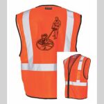 Safety Vest with Zipper Front Thumbnail
