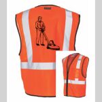 Safety Vest with Zipper Front Thumbnail