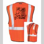 Safety Vest with Zipper Front Thumbnail