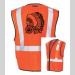 Safety Vest with Zipper Front Thumbnail