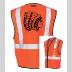 Safety Vest with Zipper Front Thumbnail