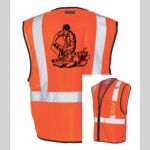Safety Vest with Zipper Front Thumbnail