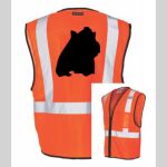 Safety Vest with Zipper Front Thumbnail