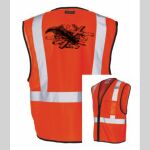 Safety Vest with Zipper Front Thumbnail