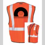 Safety Vest with Zipper Front Thumbnail