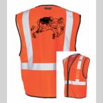 Safety Vest with Zipper Front Thumbnail