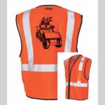 Safety Vest with Zipper Front Thumbnail