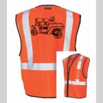 Safety Vest with Zipper Front Thumbnail