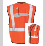 Safety Vest with Zipper Front Thumbnail