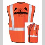 Safety Vest with Zipper Front Thumbnail