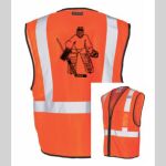 Safety Vest with Zipper Front Thumbnail