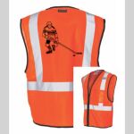 Safety Vest with Zipper Front Thumbnail