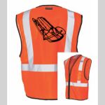 Safety Vest with Zipper Front Thumbnail