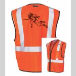 Safety Vest with Zipper Front Thumbnail