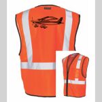 Safety Vest with Zipper Front Thumbnail
