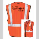 Safety Vest with Zipper Front Thumbnail