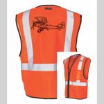 Safety Vest with Zipper Front Thumbnail