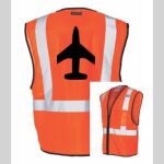 Safety Vest with Zipper Front Thumbnail
