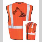 Safety Vest with Zipper Front Thumbnail