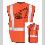 Safety Vest with Zipper Front Thumbnail