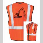 Safety Vest with Zipper Front Thumbnail
