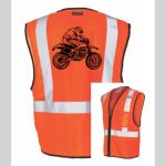 Safety Vest with Zipper Front Thumbnail